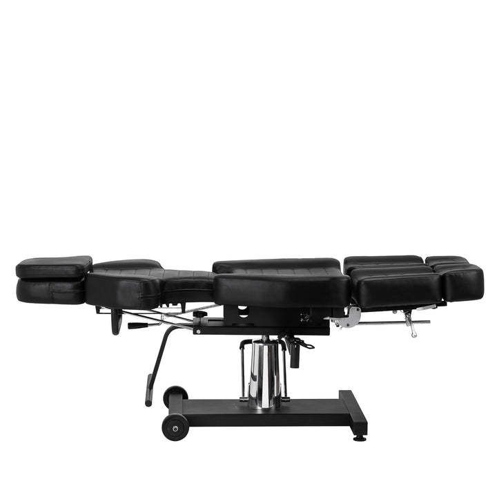Tattoostoel Hydraulisch Pro Ink 601A Zwart - afbeelding 9