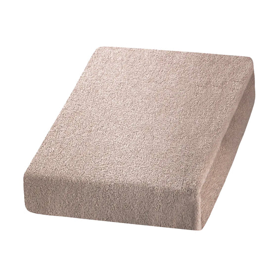 Bänkskydd frotté för behandlingsstol 190x60 cm - Beige