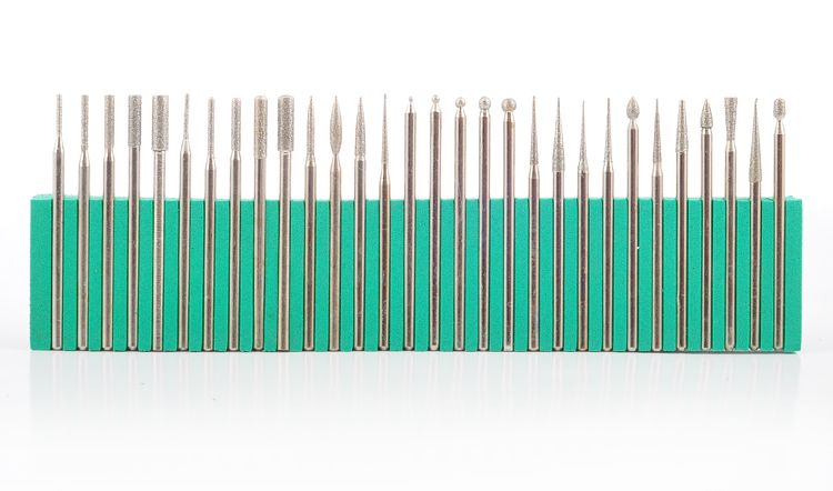 Luspada Frässet Stort - Set med bits för nagelfräs och pedikyr - bild 2