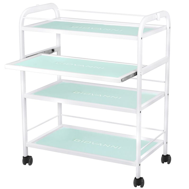 Rullvagn Giovanni 1015A Vit - bild 5