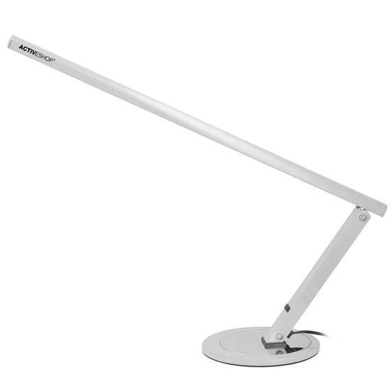 Slim LED-bordslampa 8.4W för naglar & salong - Aluminium