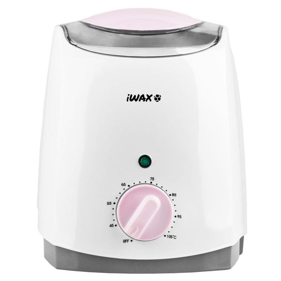 Vaxvärmare iWax för burk 800ml 200W Vit-Rosa