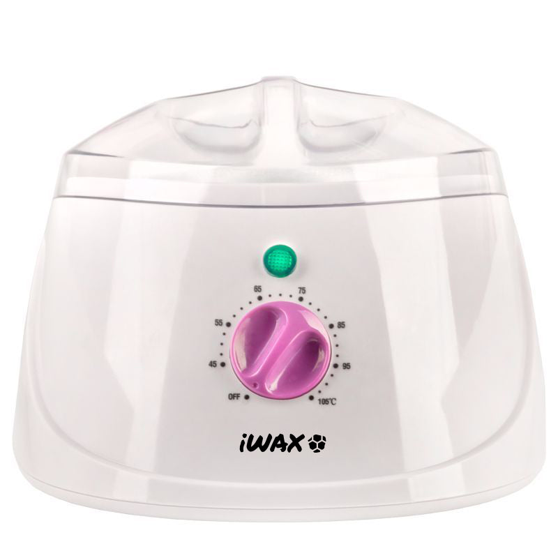 Vaxvärmare iWax för burkvax 400ml 150W Vit-Rosa