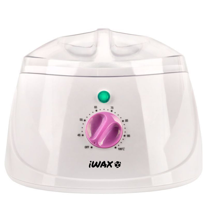 Vaxvärmare iWax för burkvax 400ml 150W Vit-Rosa