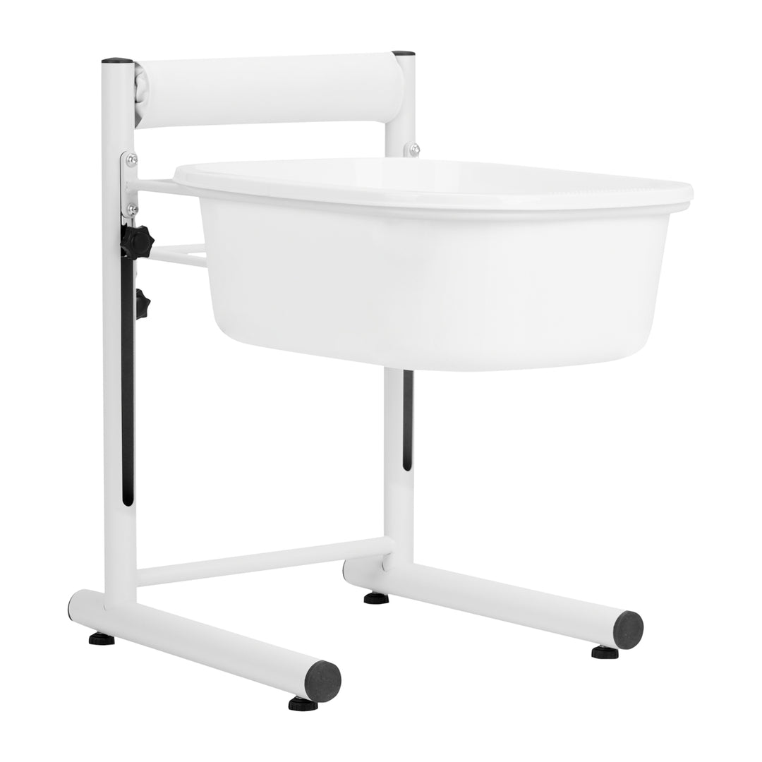Voetenbad Pedicure in Hoogte Verstelbaar Wit