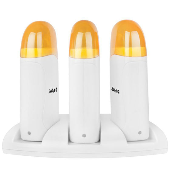 Vaxvärmare iWax Trio roll-on 120W Vit-Gul