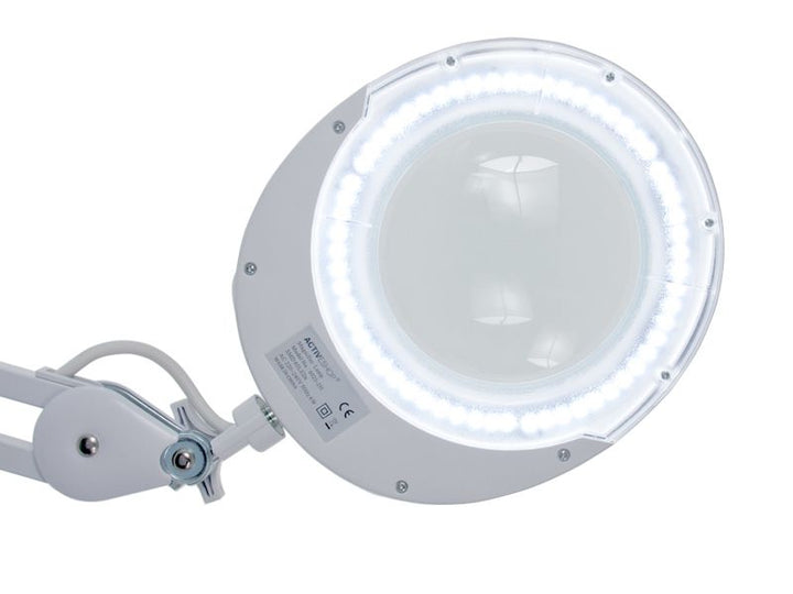 Förstoringslampa LED 5D Elegante 6025 Vit med bordsfäste - bild 5
