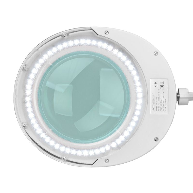 Förstoringslampa på fot LED 5D Elegante 6025 Vit - bild 5