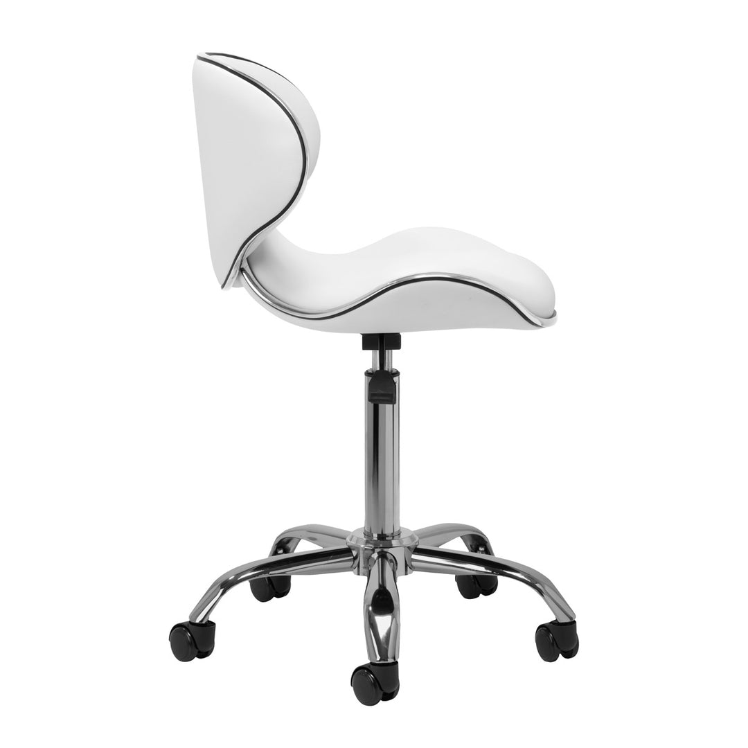 Taburett Arbetsstol Gabbiano Q-4599 - Vit - bild 2