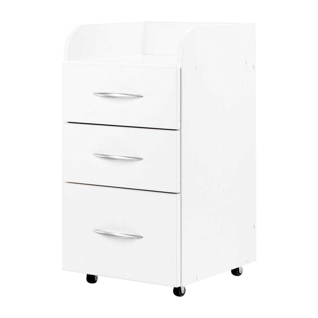 Beauty Cabinet II Vit - Professionell rullvagn för salong