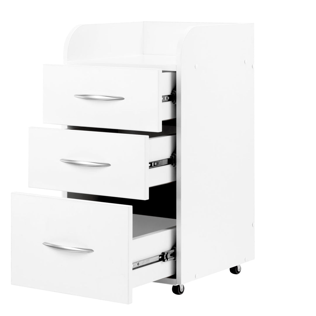Beauty Cabinet II Vit - Professionell rullvagn för salong - bild 2