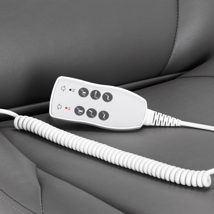 Elektrisk Behandlingsstol Azzurro 870S Pedi 3 Motorer Grå - bild 18
