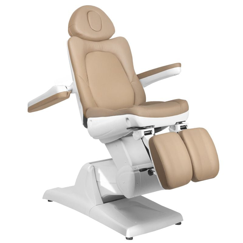 Elektrisk Behandlingsstol Azzurro 870S Pedi 3 Motorer Cappuccino - bild 2