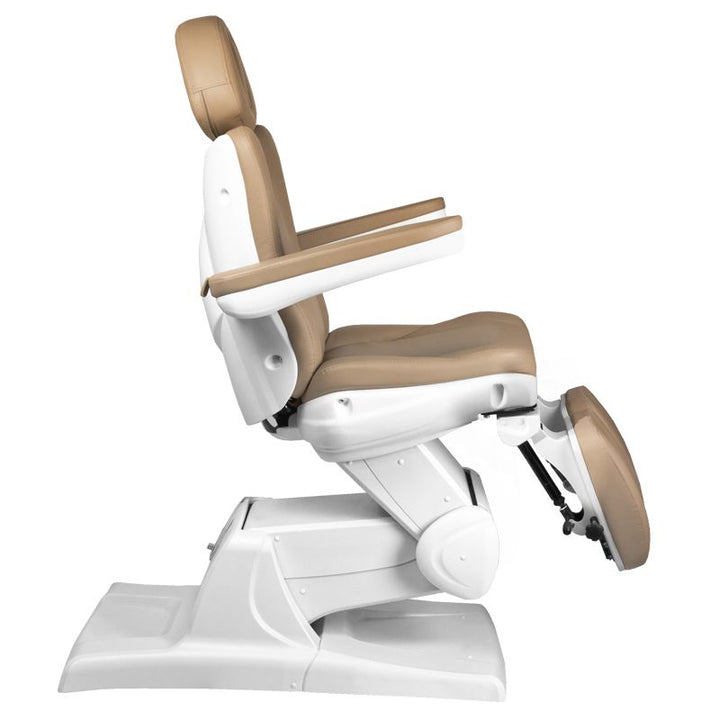 Elektrisk Behandlingsstol Azzurro 870S Pedi 3 Motorer Cappuccino - bild 8