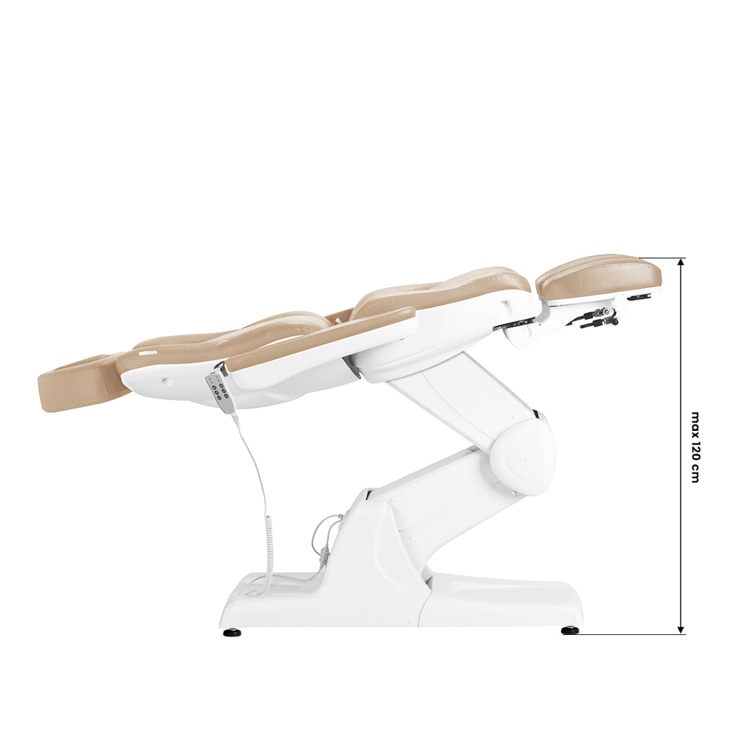 Elektrisk Behandlingsstol Azzurro 870S Pedi 3 Motorer Cappuccino - bild 12