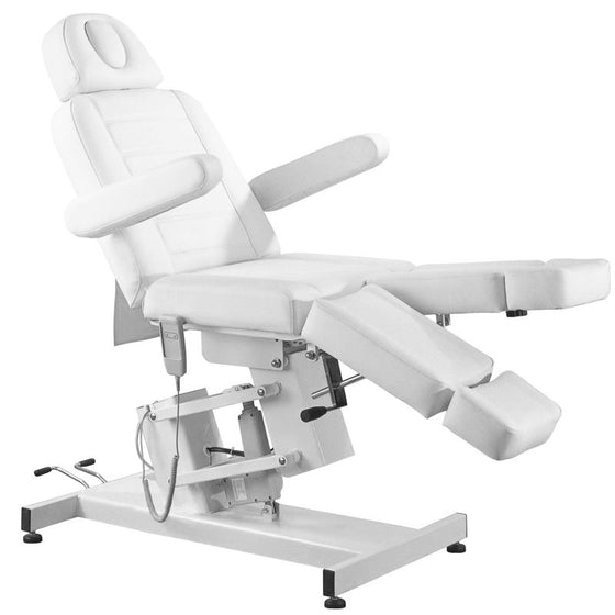 Elektrisk behandlingsstol Azzurro 706 Pedi (1 motor) - Vit