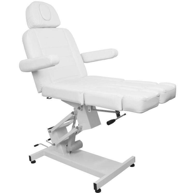 Elektrisk behandlingsstol Azzurro 706 Pedi (1 motor) - Vit - bild 5