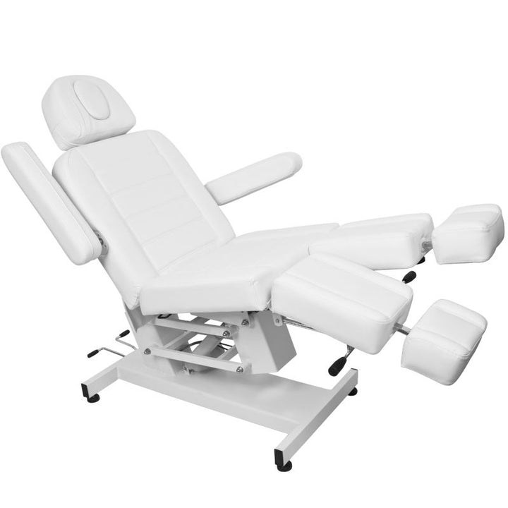 Elektrisk behandlingsstol Azzurro 706 Pedi (1 motor) - Vit - bild 8