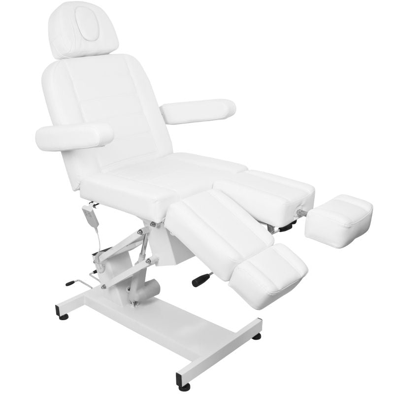 Elektrisk behandlingsstol Azzurro 706 Pedi (1 motor) - Vit - bild 12