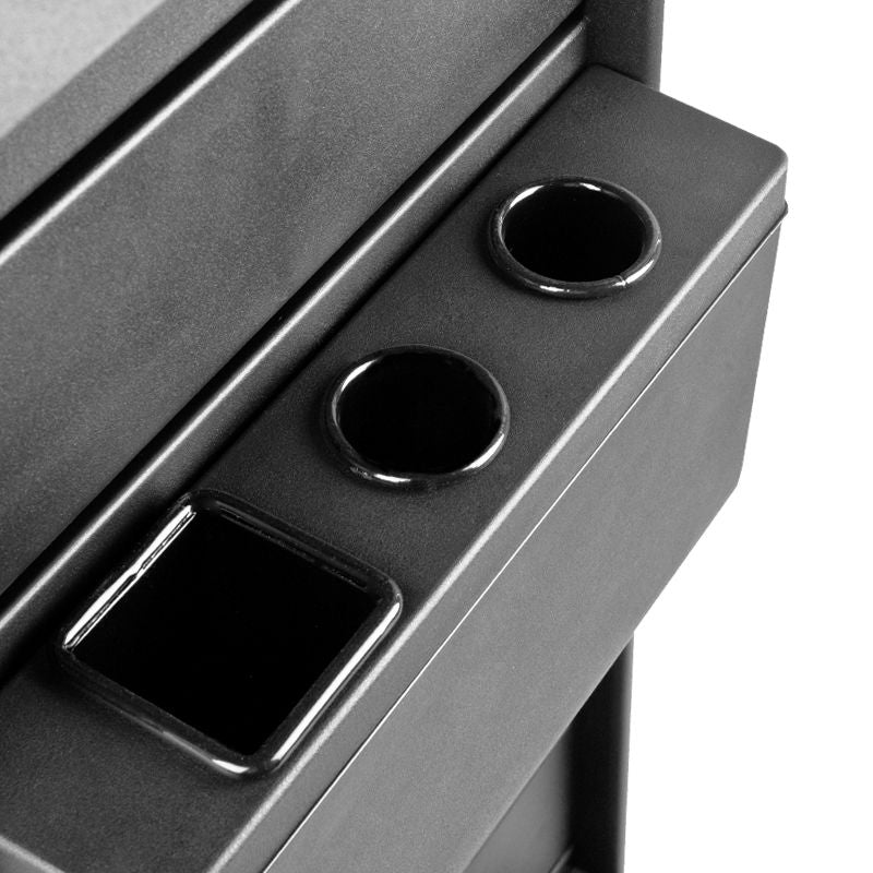 Låsbar frisörvagn Gabbiano 100C Svart - bild 4