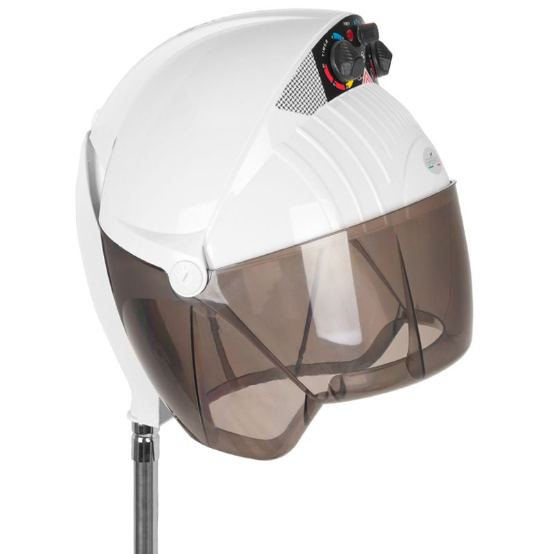 Torkhuv på stativ Gabbiano Centurion LVI-203S Ionic Vit - bild 4
