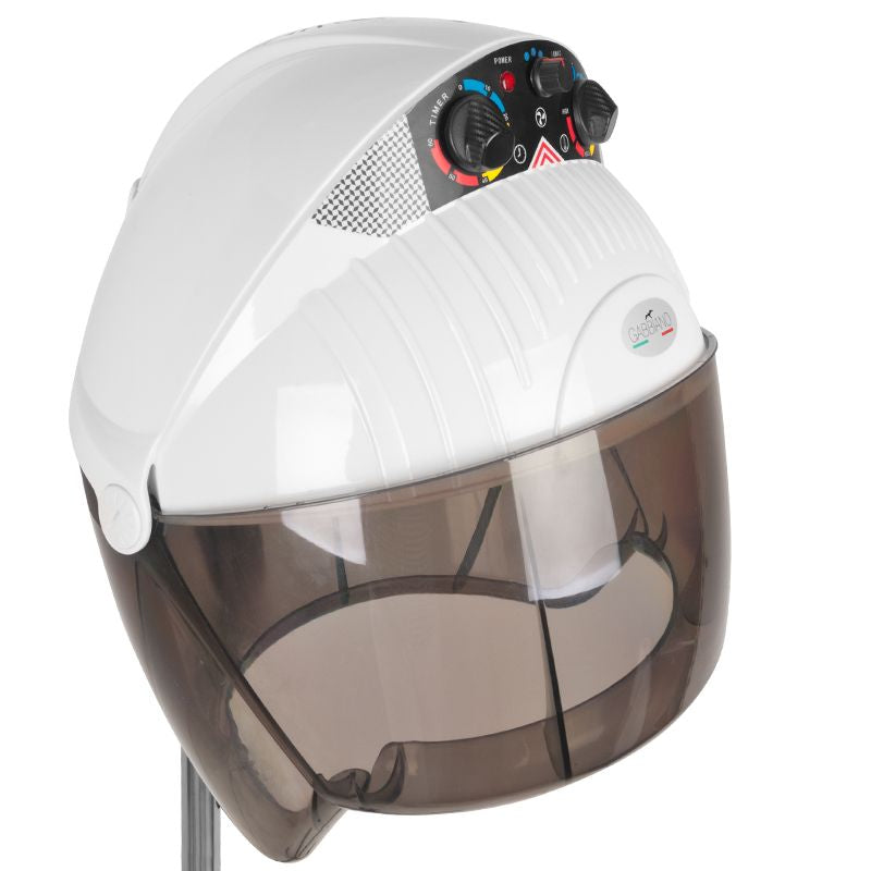 Torkhuv på stativ Gabbiano Centurion LVI-203S Ionic Vit - bild 6