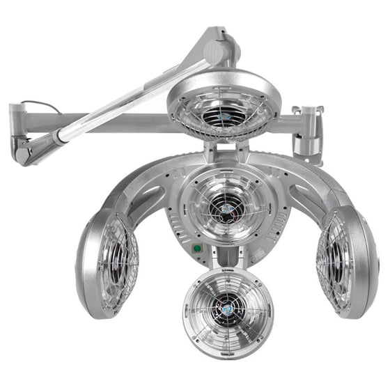 Vägghängd torkhuv Infrazon Gabbiano GD-505W Silver