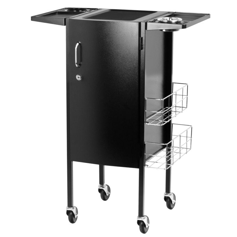 Frisörvagn med lås Gabbiano Deluxe 500 - Svart - bild 6