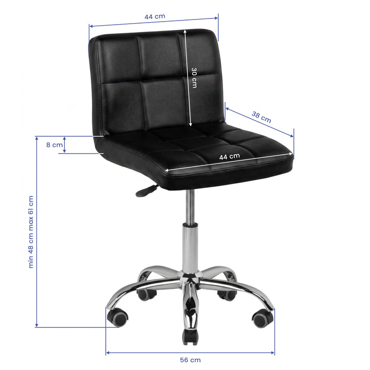 Taburett A-5299 Arbetspall - Svart - bild 2