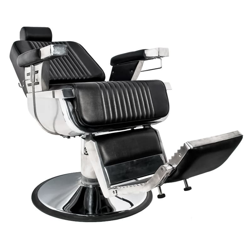 Barberarstol Gabbiano Royal - Svart - bild 2