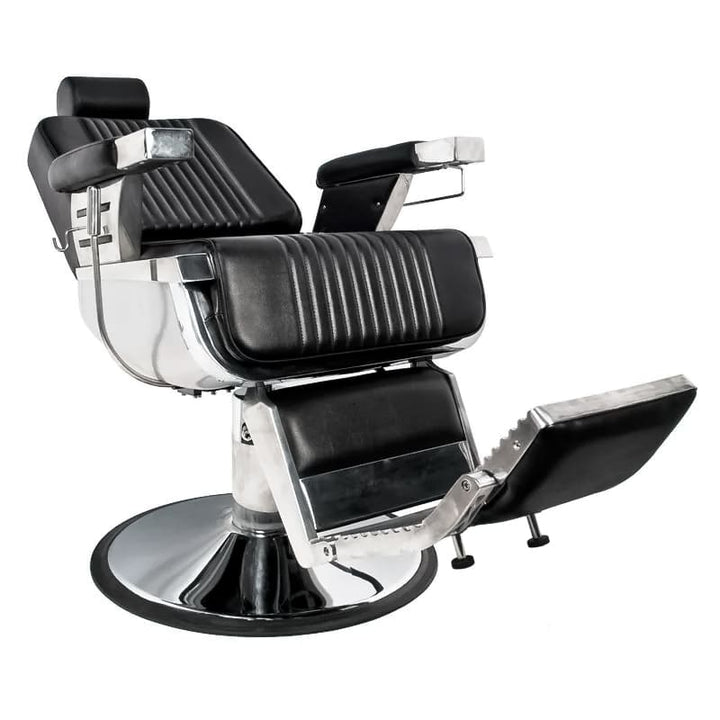 Barberarstol Gabbiano Royal - Svart - bild 2