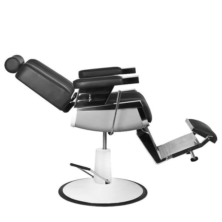 Barberarstol Gabbiano Royal - Svart - bild 3