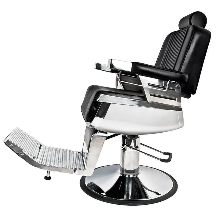 Barberarstol Gabbiano Royal - Svart - bild 6