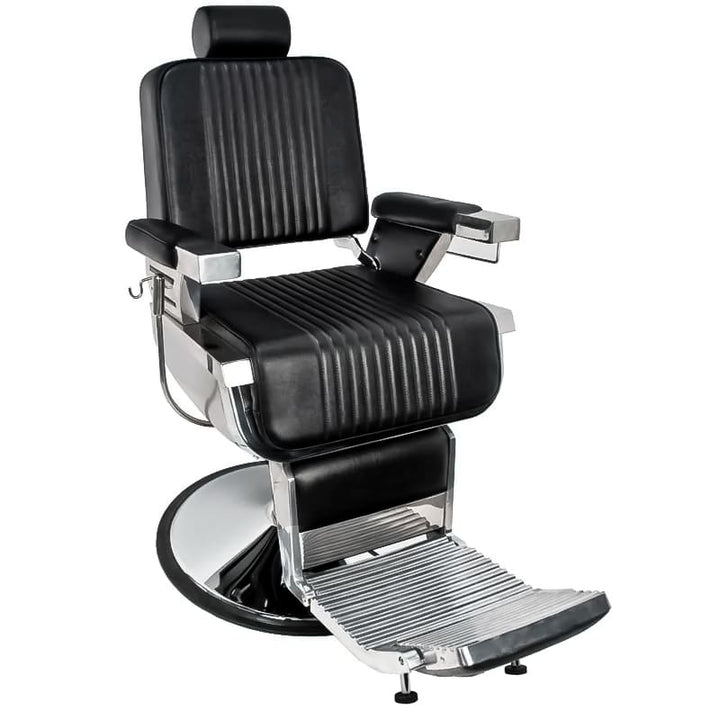 Barberarstol Gabbiano Royal - Svart - bild 7