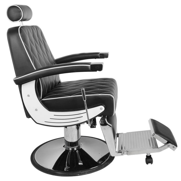Barberarstol Gabbiano Imperial - Svart - bild 2