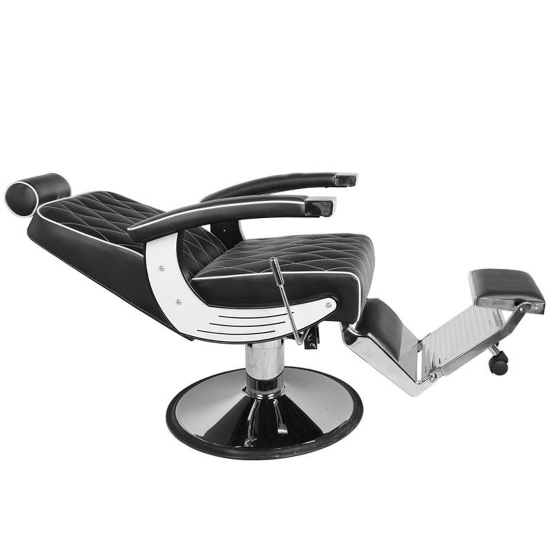 Barberarstol Gabbiano Imperial - Svart - bild 4