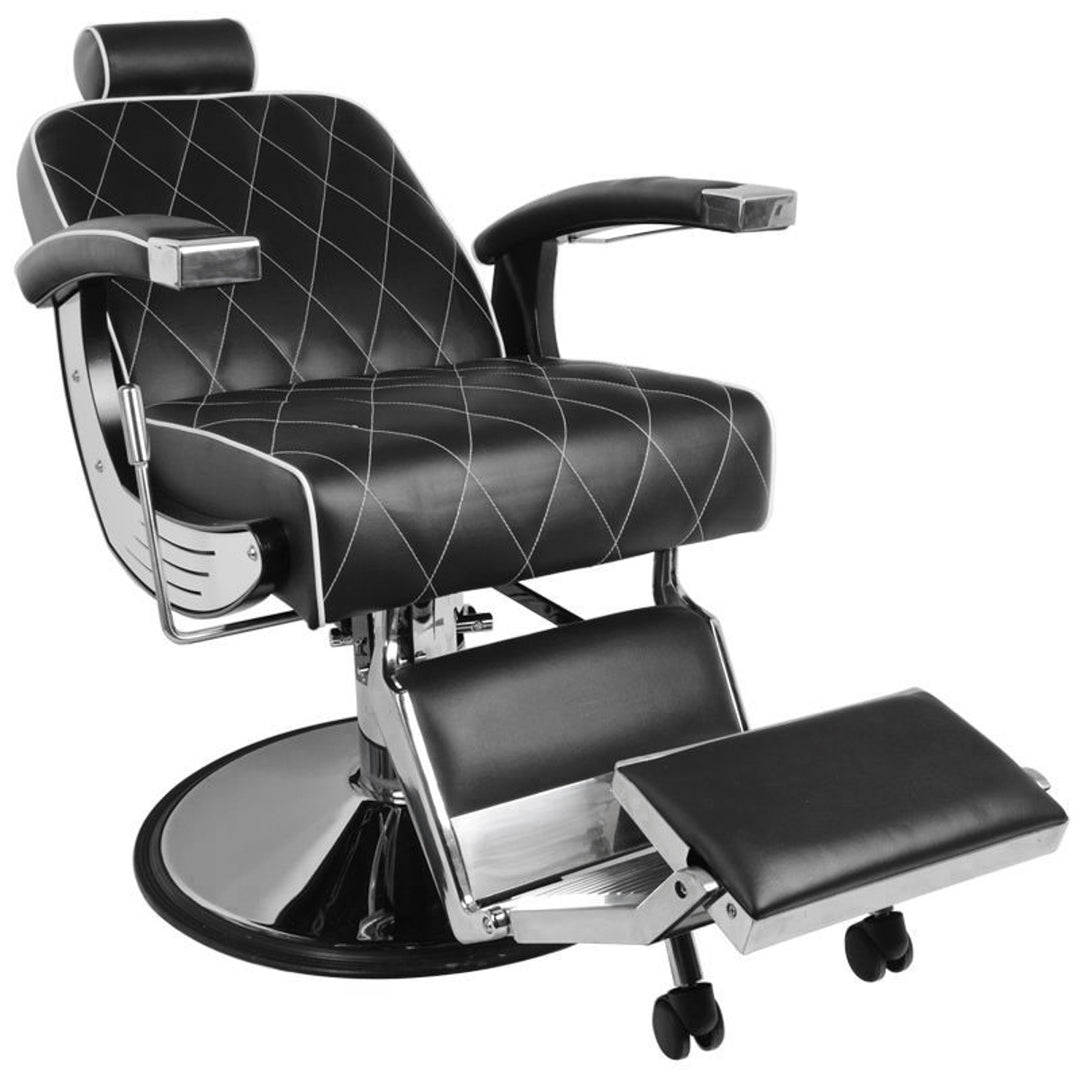 Barberarstol Gabbiano Imperial - Svart - bild 5