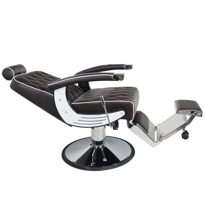Barberstol Gabbiano Imperial Brun - bild 2