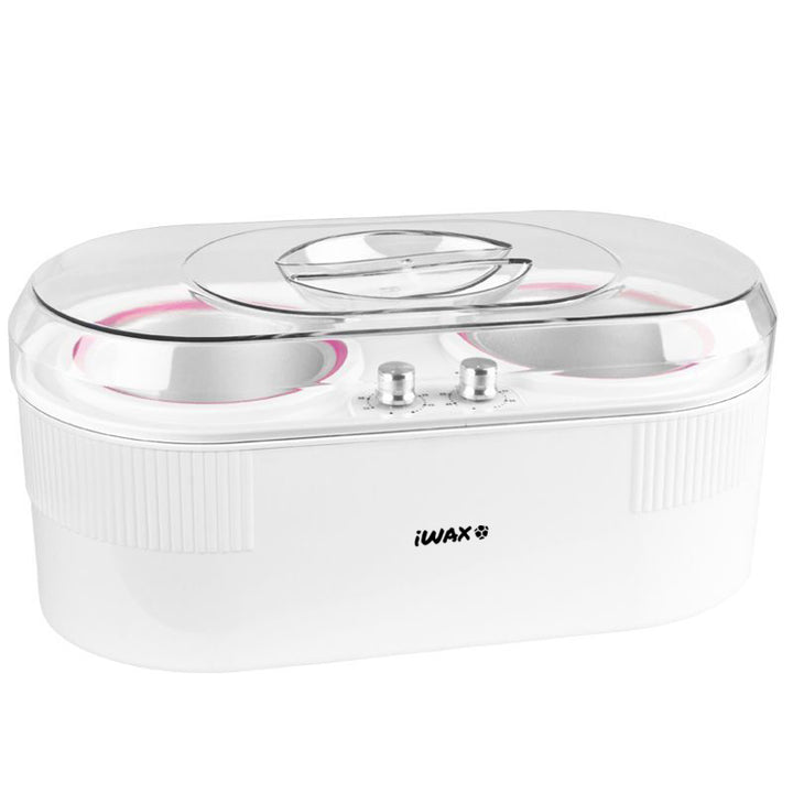Vaxvärmare iWax 2-i-1 för burkvax 400ml + 800ml 400W Vit
