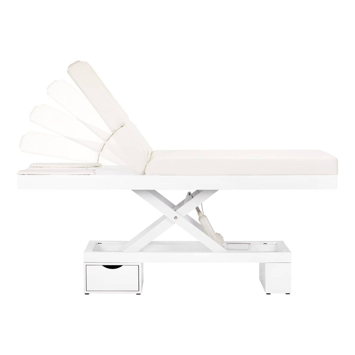 Elektrisk massagebänk Azzurro 815B - Vit - bild 2