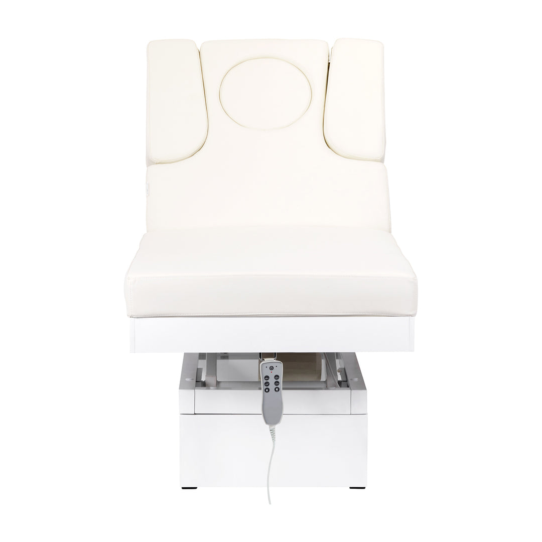 Elektrisk massagebänk Azzurro 815B - Vit - bild 3