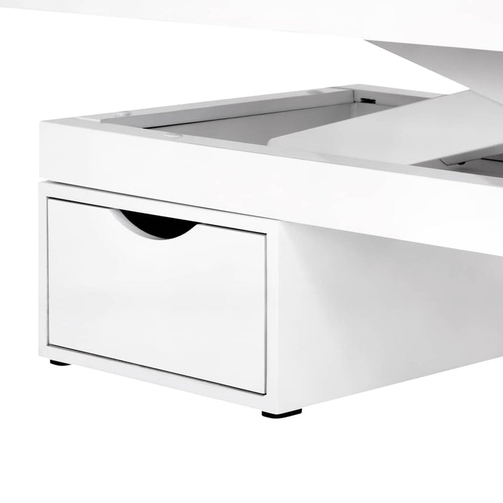 Elektrisk massagebänk Azzurro 815B - Vit - bild 5
