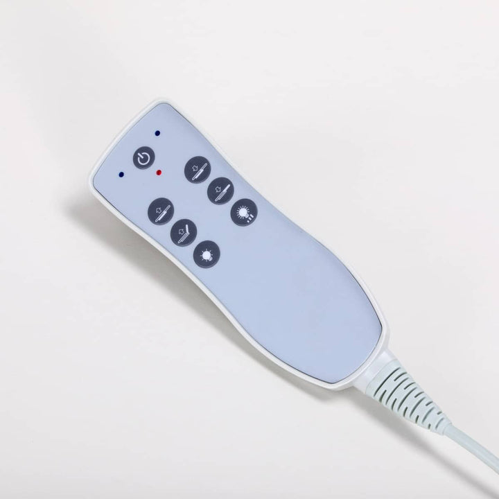 Elektrisk massagebänk Azzurro 815B - Vit - bild 8