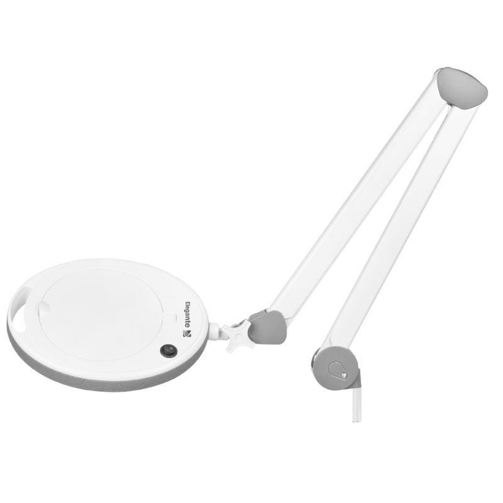 Förstoringslampa LED 5D Elegante 6014 Vit med bordsfäste - bild 3