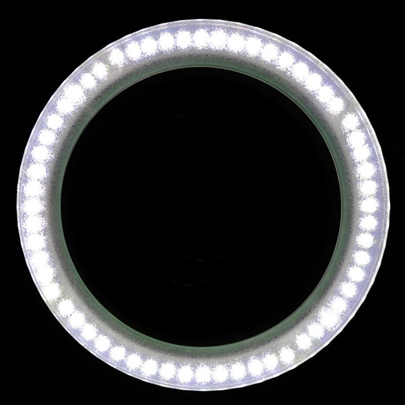 Förstoringslampa LED 5D Elegante 6014 Vit med bordsfäste - bild 6