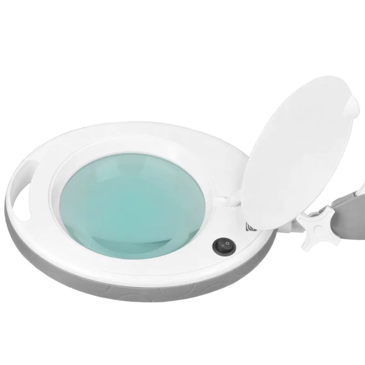 Förstoringslampa på fot LED 5D Elegante 6014 Vit - bild 4