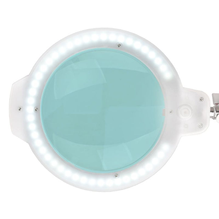 Förstoringslampa LED 5D på fot Glow Moonlight 8013 Vit - bild 5