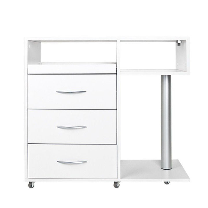Beauty Trolley Y-300 Vit - Frisörvagn på hjul - bild 4