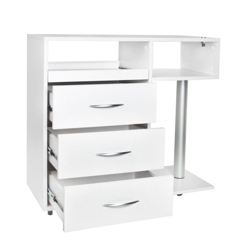 Beauty Trolley Y-300 Vit - Frisörvagn på hjul - bild 2