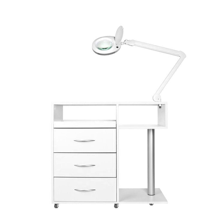 Beauty Trolley Y-300 Vit - Frisörvagn på hjul - bild 15